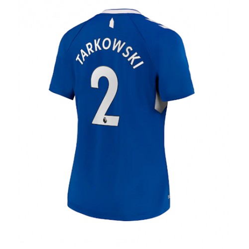 Fotbalové Dres Everton James Tarkowski #2 Dámské Domácí 2022-23 Krátký Rukáv